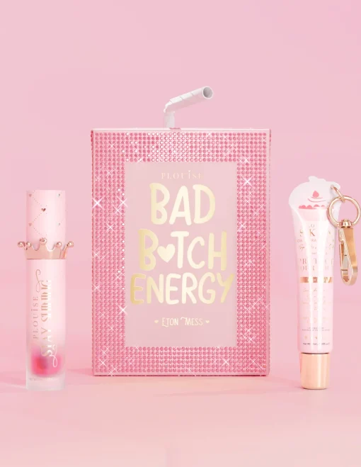 P. Louise P.Louise Crystal Bad Bitch Energy Lip Duo- Lip Conditioner|Lip Oil
