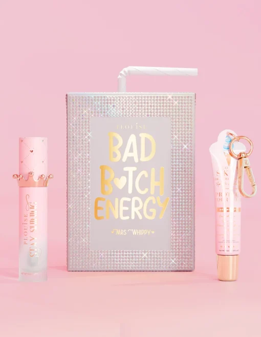 P. Louise P.Louise Crystal Bad Bitch Energy Lip Duo- Lip Conditioner|Lip Oil