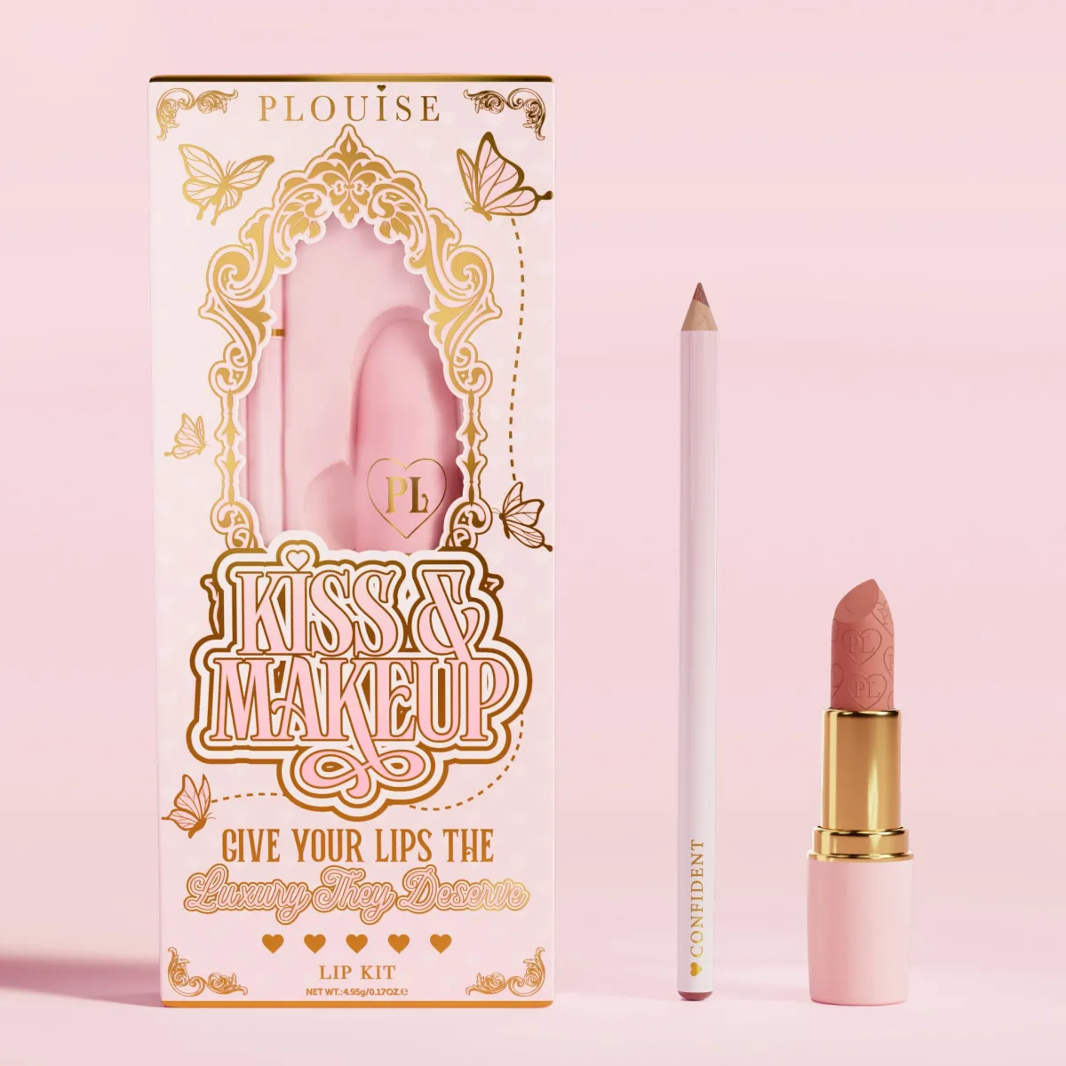 P. Louise P.Louise Kiss and Makeup Lip Kit- Lip Liner|Lipstick