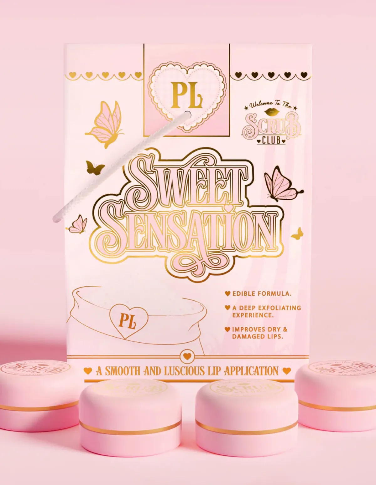 P. Louise P.Louise Sweet Sensation Lip Scrub Set- Lip Scrub & Lip Mask