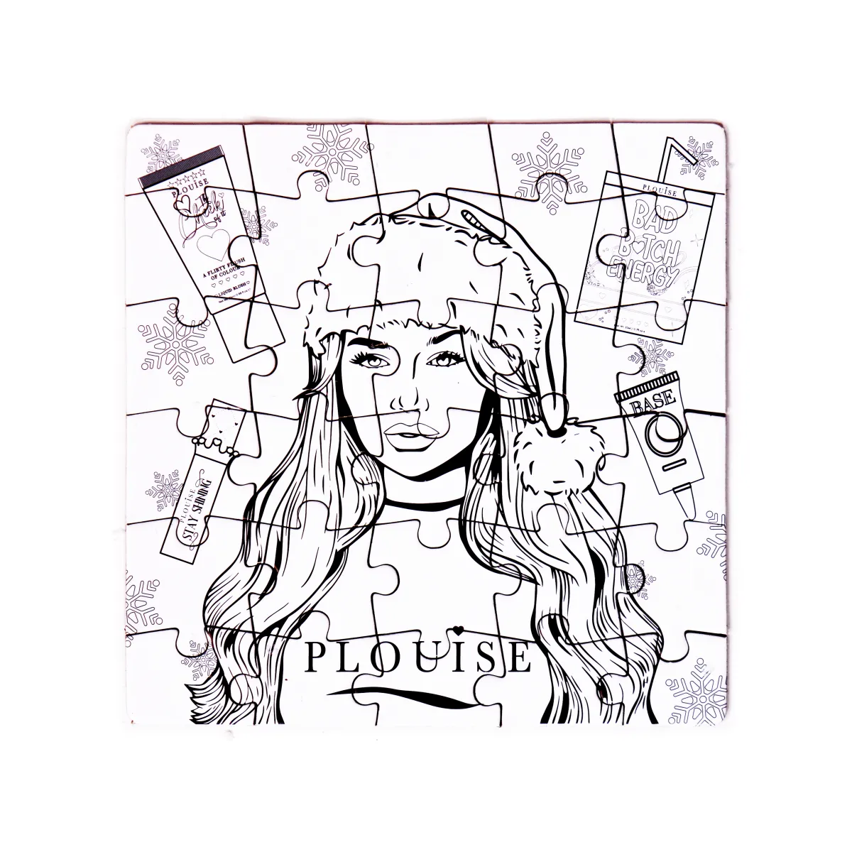 P. Louise P.Louise The Missing Piece Colouring Jigsaw Puzzles- Palettes