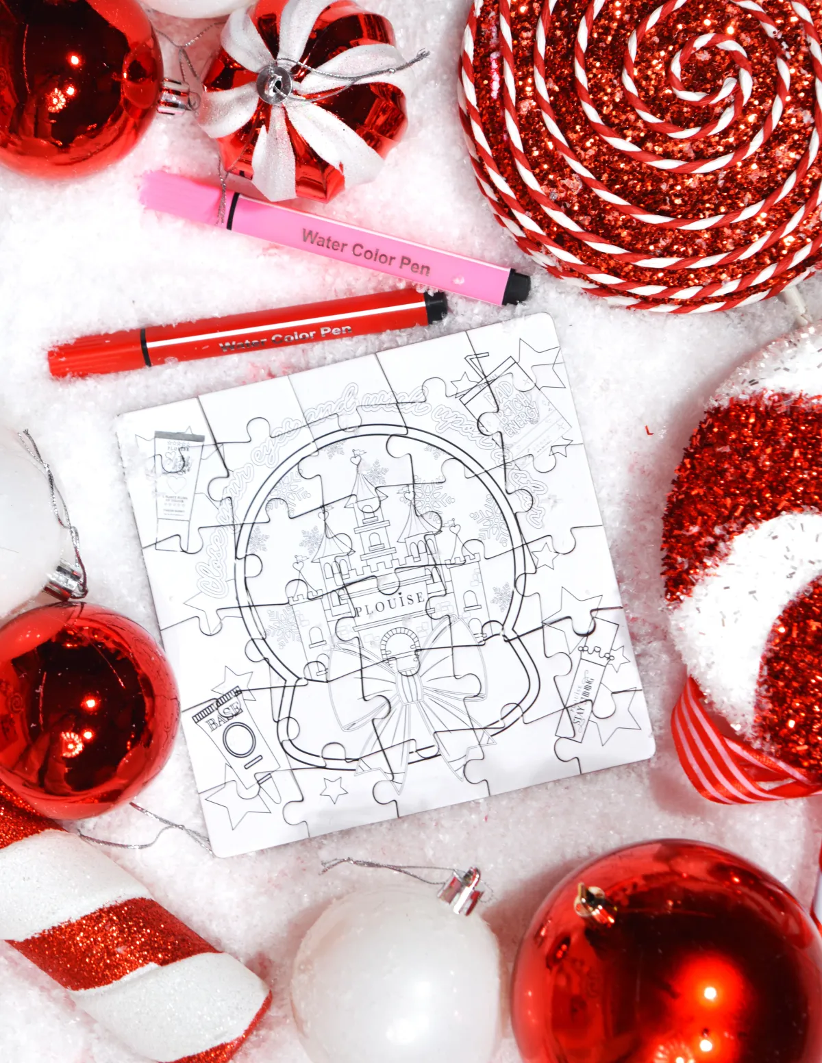 P. Louise P.Louise The Missing Piece Colouring Jigsaw Puzzles- Palettes