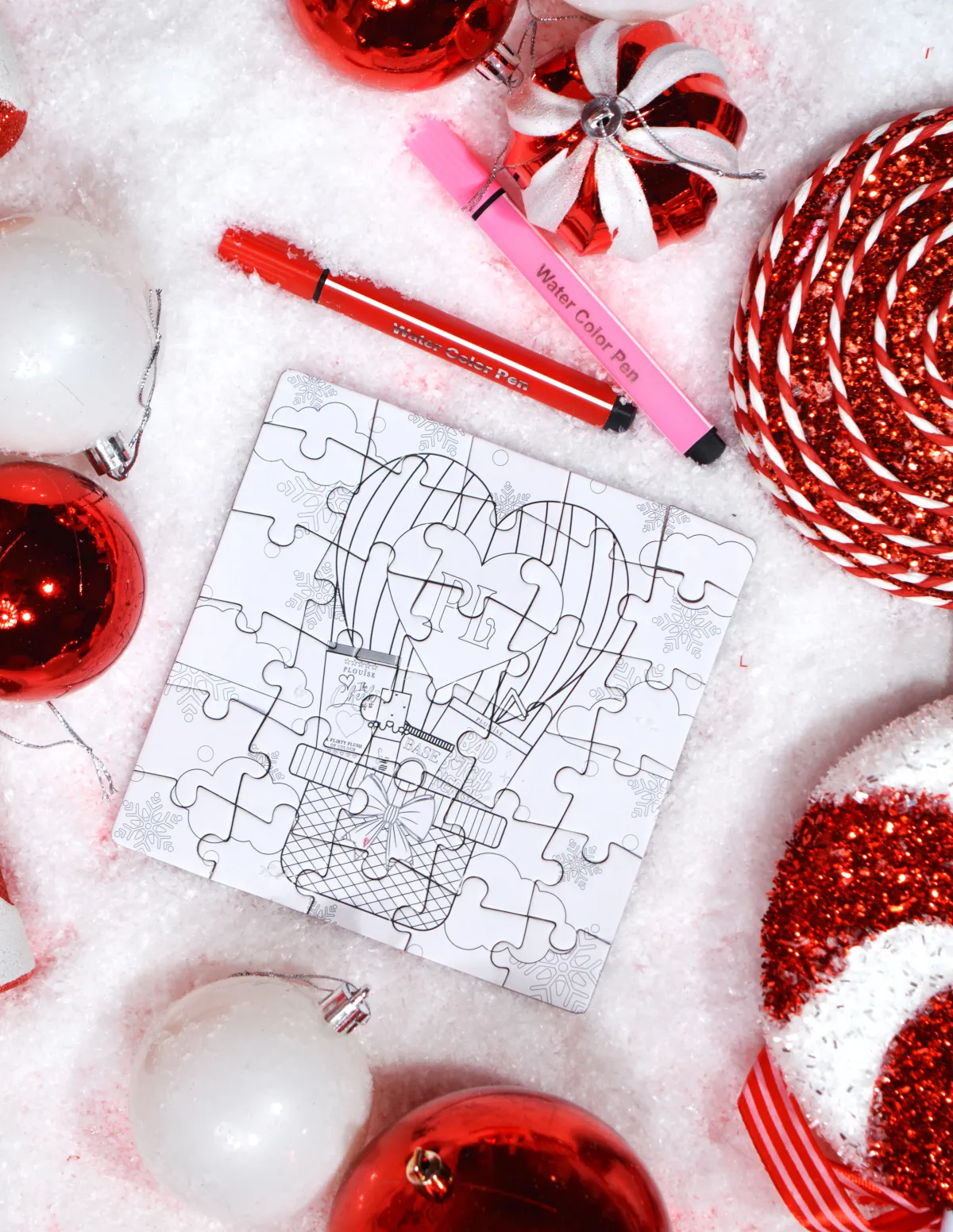 P. Louise P.Louise The Missing Piece Colouring Jigsaw Puzzles- Palettes