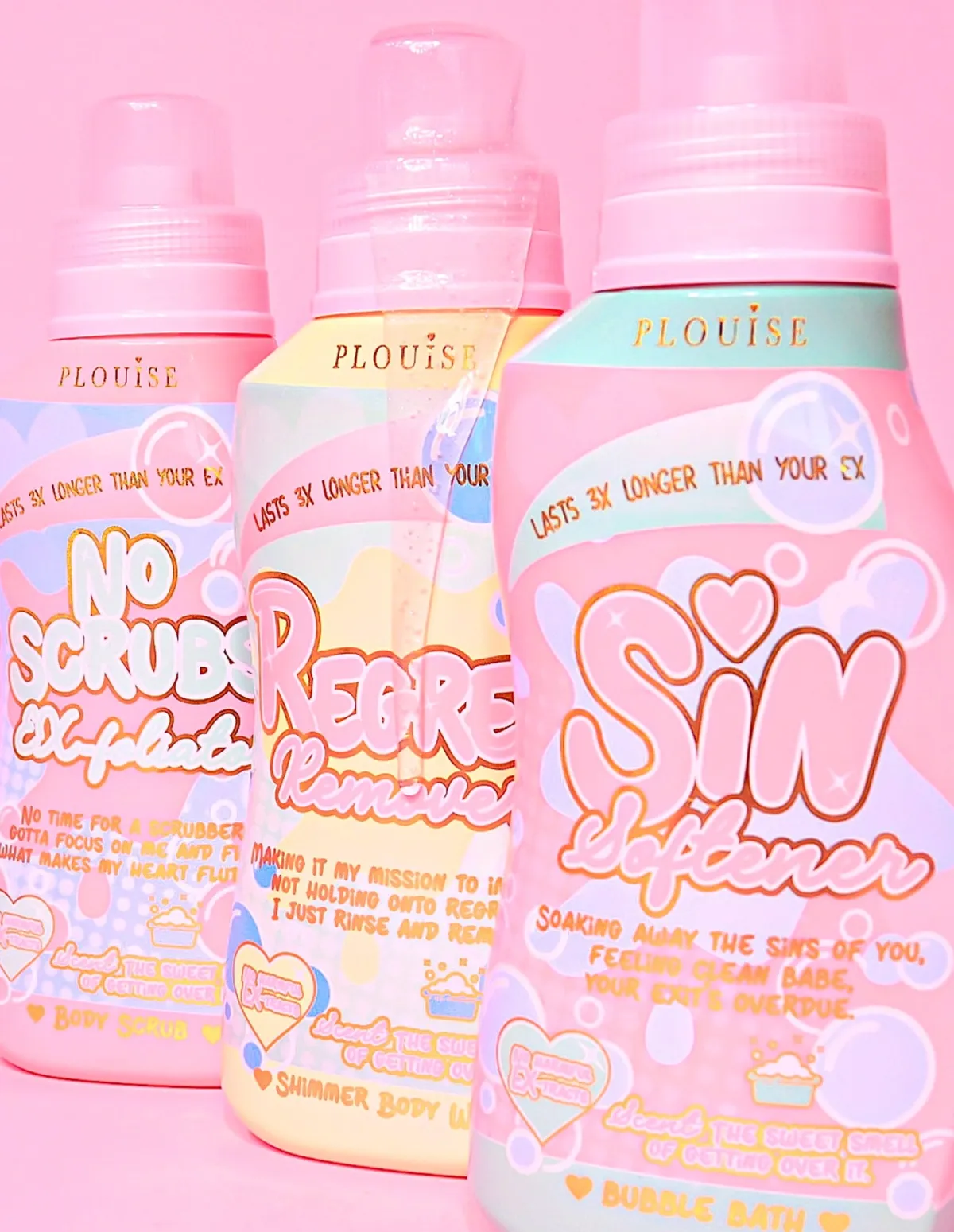 P. Louise P.Louise Troubles In Bubbles Bath Set- Body Scrub|Body Wash