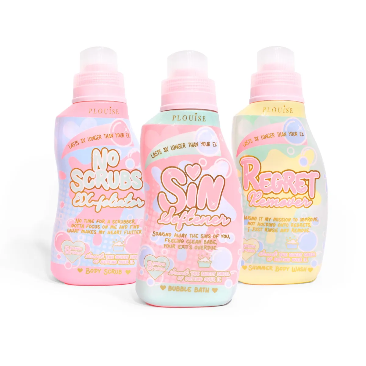 P. Louise P.Louise Troubles In Bubbles Bath Set- Body Scrub|Body Wash